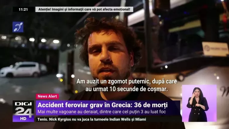 36 de morti si 85 de raniti dupa ce doua trenuri s-au ciocnit in Grecia.
Trei zile de doliu national.