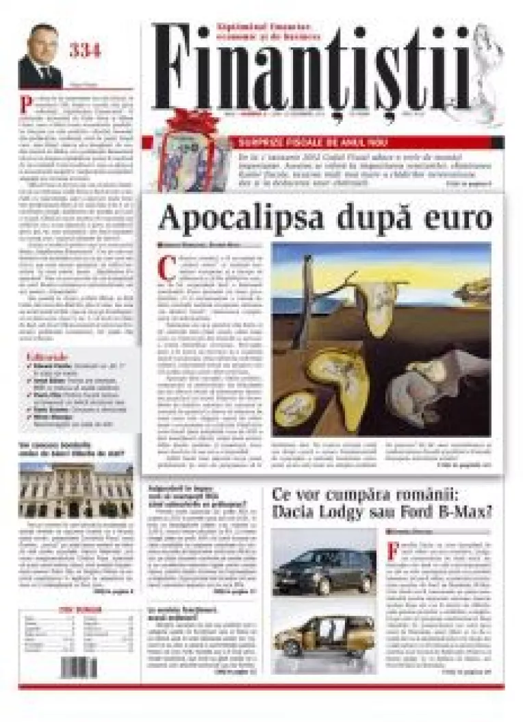 A aparut primul numar din Finantistii