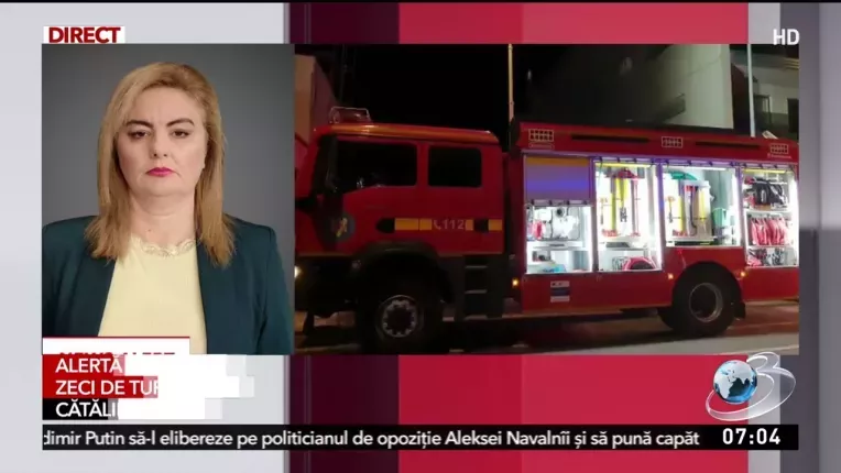 Alerta de incendiu la un hotel din Mamaia. Zeci de oameni au fost evacuati la miezul noptii