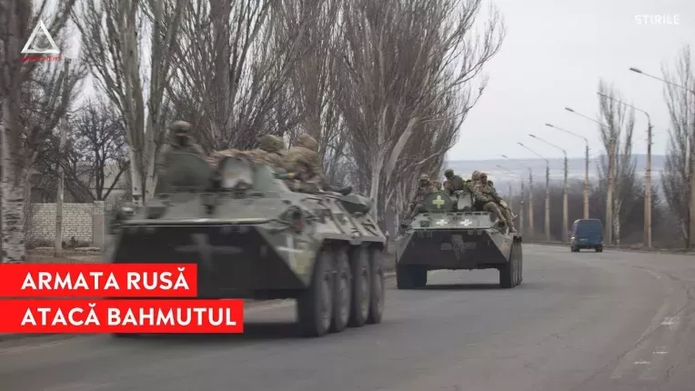 Armata rusa incearca sa cucereasca orasul Bahmut
