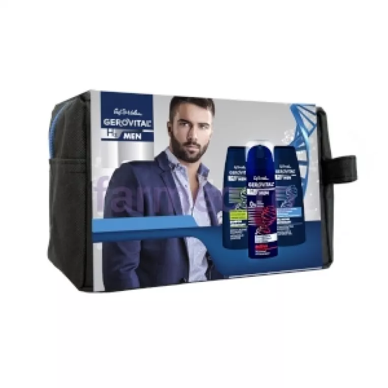 Borseta cadou de la Gerovital H3 Men Active se adreseaza barbatilor energici
