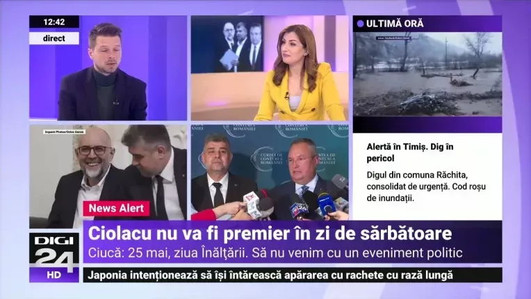 Ciuca despre 25 mai: Nu trebuie ca o astfel de zi sa fie acoperita de un eveniment politic