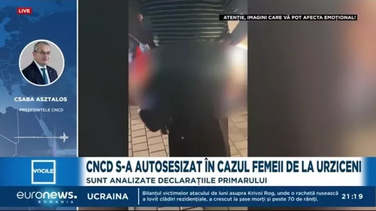 CNCD s-a autosesizat in cazul femeii care a nascut pe trotuar in Urziceni