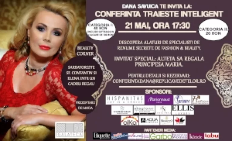 Dana Savuica te invata sa "Traiesti Inteligent"