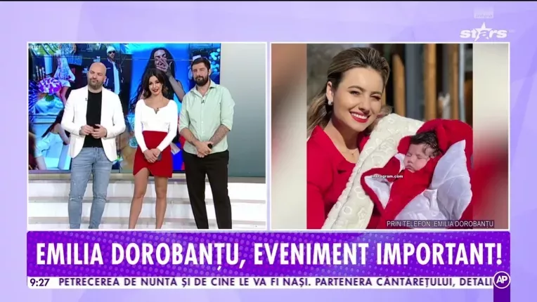 Emilia Dorobantu, veniment important. Artista a trait emotii uriase