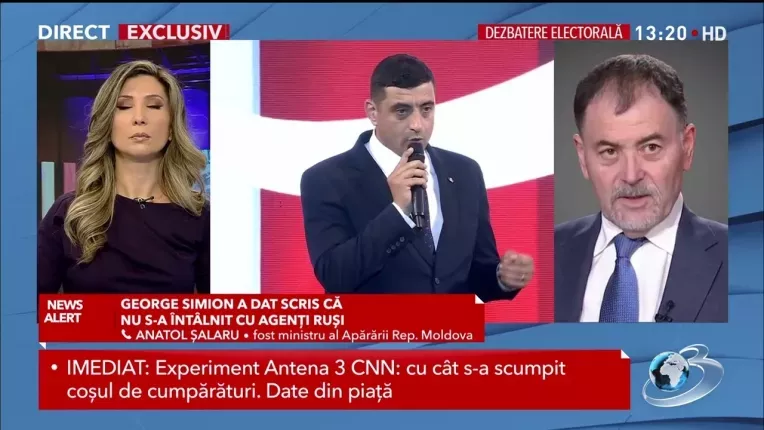 Fost ministru al Apararii din R. Moldoa. Exista rapoarte despre intalniri ale lui G Simion cu ofiter