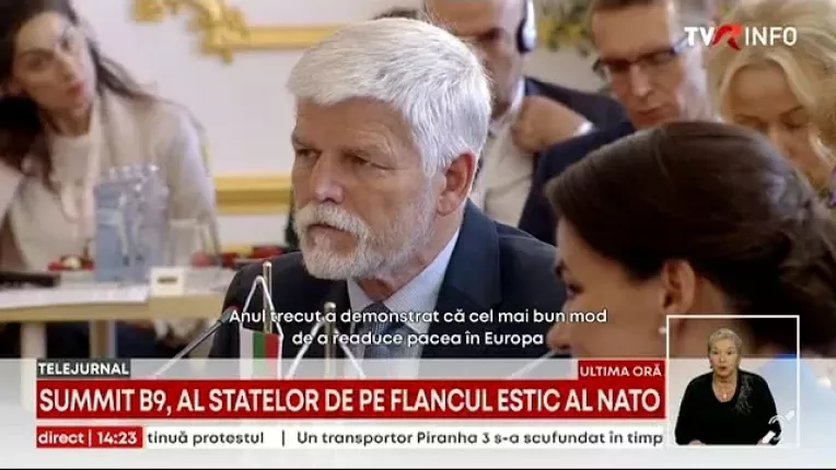 Presedintele Iohannis participa la Summitul Formatului Bucuresti 9, care are loc la Bratislava