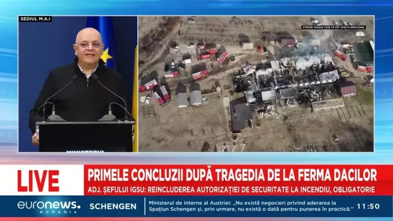 Primele concluzii dupa incendiul de la Ferma Dacilor. Noua nereguli au fost scoase la iveala