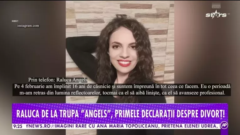 Raluca de la trupa Angels, primele declaratii despre divort: Ne dorim un al saselea copil!