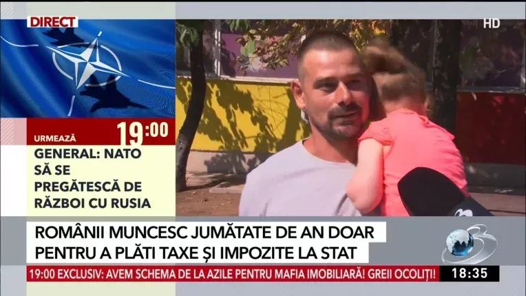 Romanii muncesc jumatate de an doar pentru a plati taxe si impozite la stat