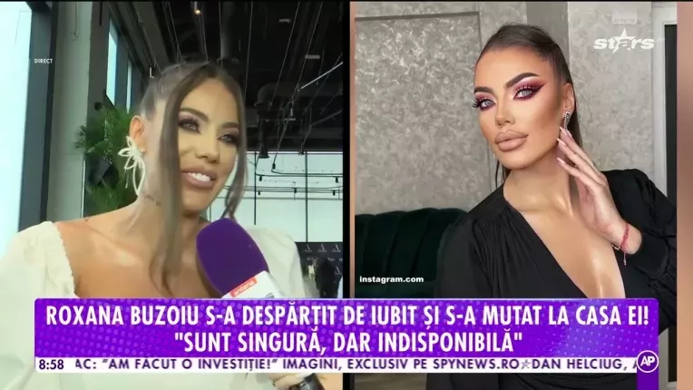 Roxana Buzoiu s-a despartit de iubit si s-a mutat la casa ei: Sunt singura, dar indisponibila!