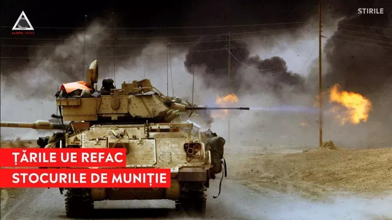 Rusia continua atacurile, UE reface stocurile de munitie