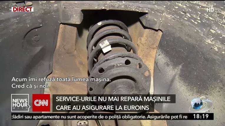 Service-urile refuza clientii care au asigurare RCA la Euroins: Nu va repara nimeni masina