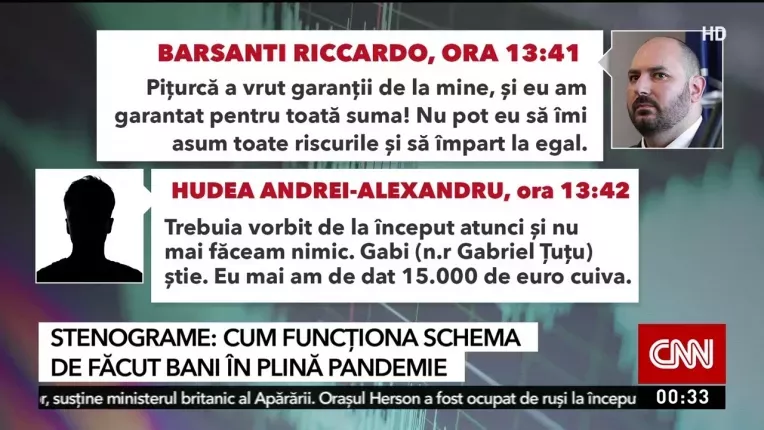 Stenograme de pe grupul de WhatsApp al afacerii mastilor in care era si Victor Piturca