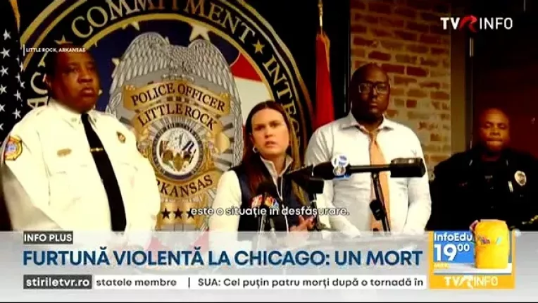 SUA: Cel putin patru morti dupa o tornada in Arkansas si furtuni in Illinois