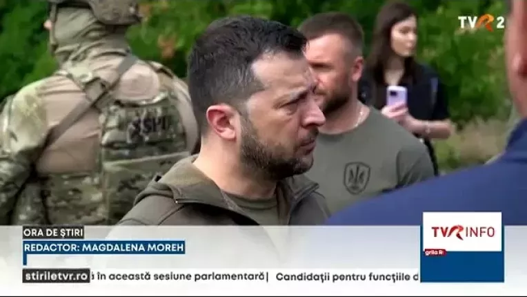 Ucrainienii incearca sa fuga din calea apelor, dupa distrugerea barajului Kahovka