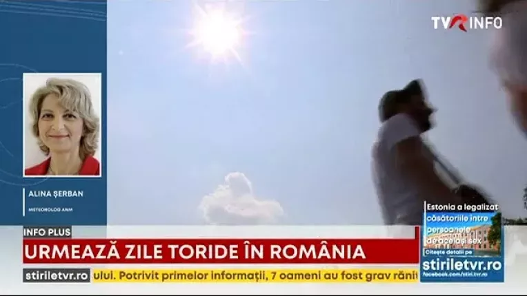Urmeaza zile toride in Romania