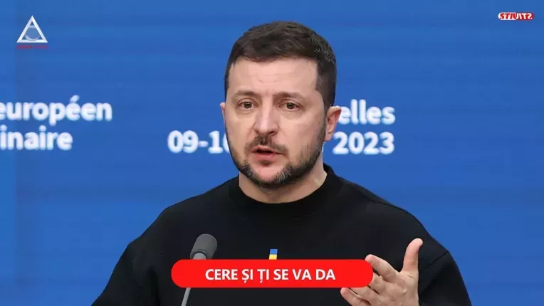 Zelenski cere mai mult armament